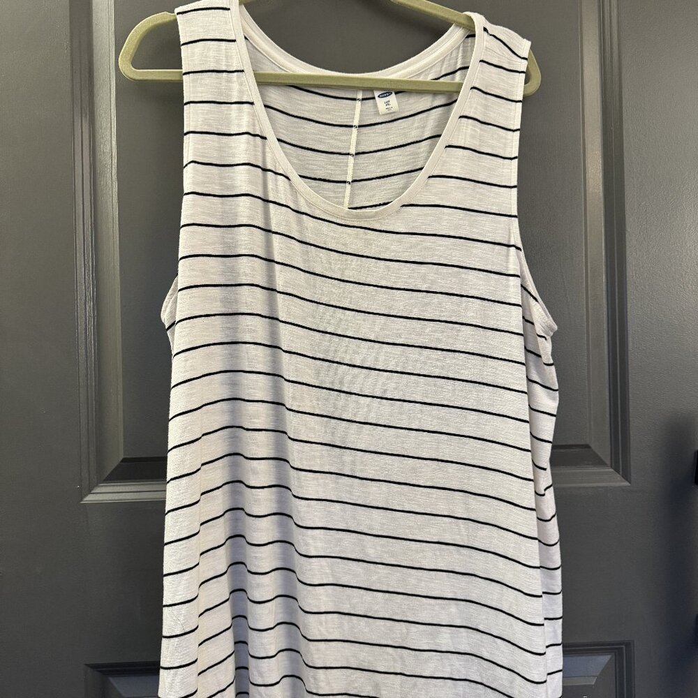 Striped Tank Top - XXL